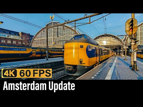 Train Cab Ride NL / Amsterdam + Amersfoort Update / Amsterdam - Deventer - Utrecht / ICM / Feb 2025