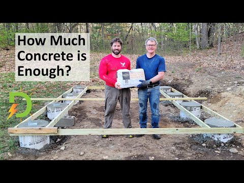 Foundation secrets for an Off Grid Cabin