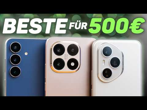 Best smartphone for 500 euros?! Samsung vs. Xiaomi vs. Honor (comparison & review)