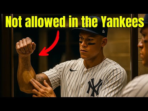 The STRANGEST Yankees RULES You NEVER Knew! 😱⚾ #mlb  #baseball  #yankees  #viralvideo