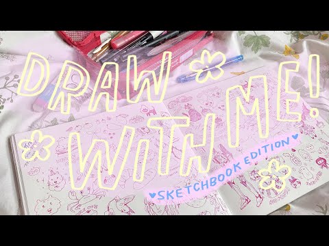 Draw With Me! ✏️ drawing your suggestions from instagram + q&a (sketchbook edition)