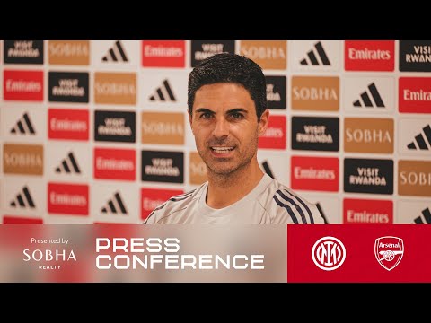 PRESS CONFERENCE | Mikel Arteta previews Inter Milan | Updates on Mosquera and Havertz | UCL
