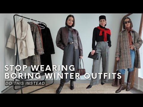 UPGRADE YOUR WINTER STYLE | 5 Chic Outfits You’ll Actually Wear