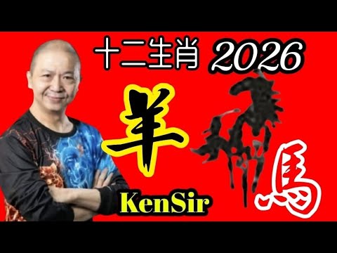 🐏㊙️🦄💖【馬年十二生肖】｜2026年｜生肖羊｜運程｜#電話號碼昇運 #八字 #十二生肖 