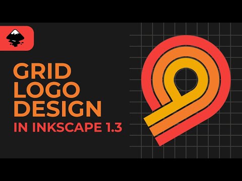 Easily Create Logos Using Grids in Inkscape 1.3