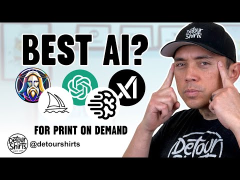 AI Challenge! What The Best AI for Creating T-Shirt Designs?