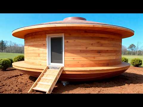 Man Builds a Cheap Japanese Wood House in 7 Days | Start to Finish by @ボッチの小屋暮らし。