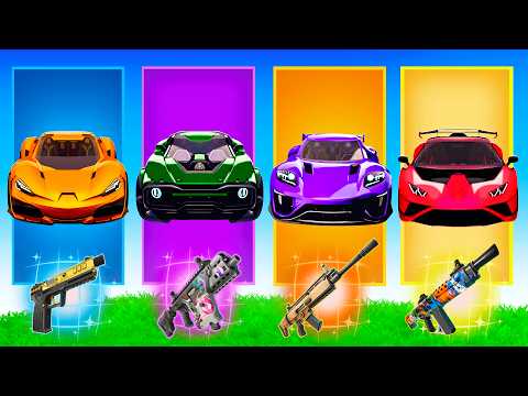 The *RANDOM* CARS Challenge in Fortnite!