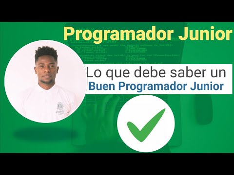 LO QUE DEBE SABER UN DESARROLLADOR JUNIOR 2023