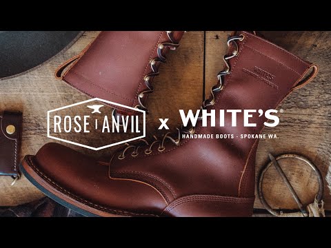 Rose Anvil x White's Drifter Boot
