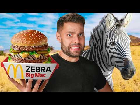 I Turned Exotic Animals into McDonald’s (Big Macs)