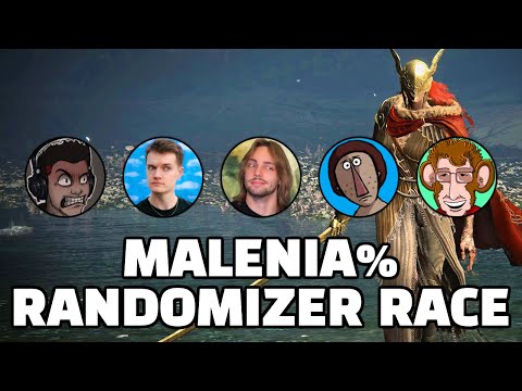 We Did a RANDOMIZER Race to BEAT MALENIA...