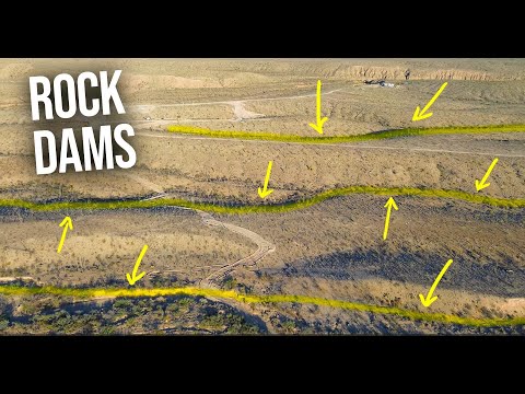 I Built $5 Rock Dams That Will Trap Thousands of Gallons of Desert Water