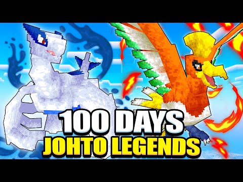 I Spent 100 Days in Cobblemon Hunting LEGENDARY Pokemon!