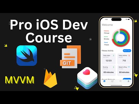 Building Complete Fitness App Using SwiftUI, HealthKit, MVVM, & Source Control | FULL COURSE