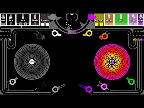 Core Destruction - Monochrome vs Rainbow