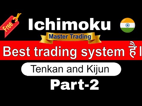 ichimoku clouds trading in hindi || tenkan sen & kijun sen || Part - 2 🔥🔥🔥