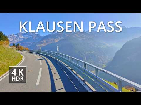 🇨🇭 Switzerland in Autumn: Driving the Beautiful Klausen Pass