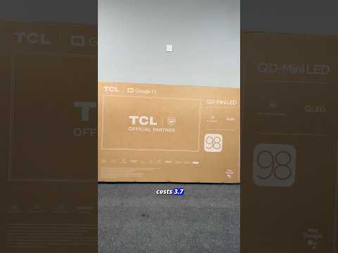TCL 98C6K QD-Mini LED TV
