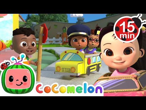 Wheels on the Art and Craft DIY Bus 🚌 Colorful CoComelon Nursery Rhymes | Sing Along Songs for Kids