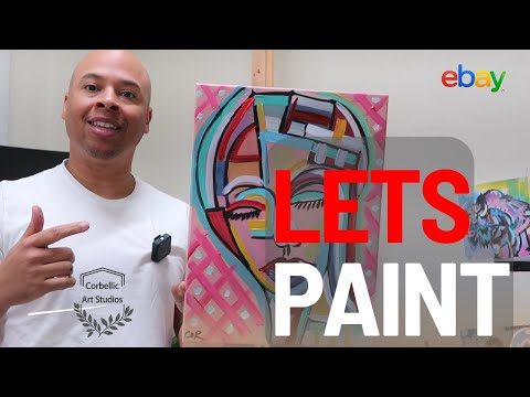How to Make $100 Painting in 10 Minutes - Sell On eBay Auctions