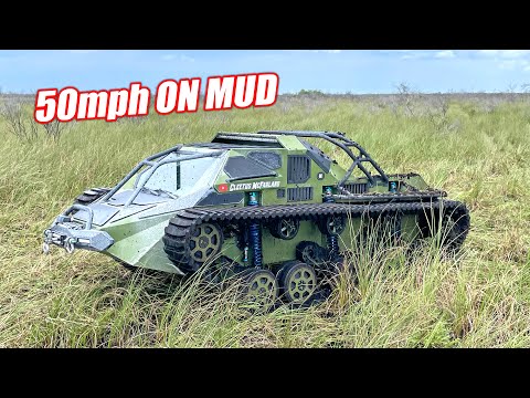 Took Our Luxury RIPSAW Tank To the Florida Everglades!!! (BOTTOMLESS MUD)