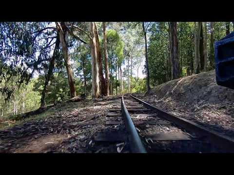 Puffing Billy - Forward View - The Complete Route - Gembrook to Belgrave (Australia)