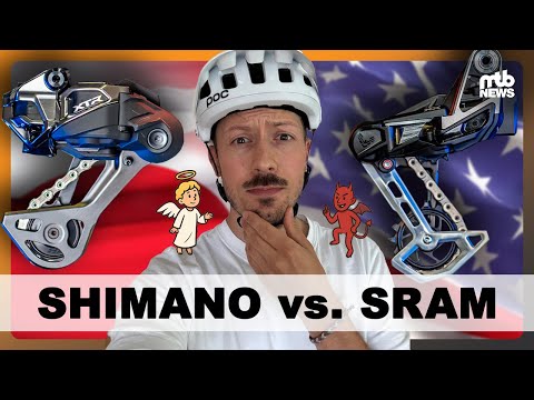 SRAM Transmission vs. Shimano XTR – THE duel of the top drivetrains!