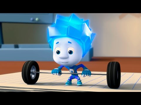 Фиксики - Нолик и машинки!🚗🚕🚓