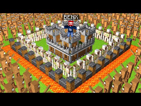 1000 TUNG TUNG SAHUR vs. SICHERSTE BASIS in Minecraft