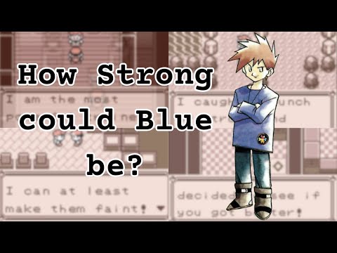 Blue is not as strong as he claims. How could he improve?