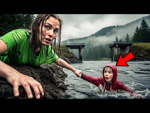 “Take My Hand!” Runaway Girl Saved a Hells Angel’s Son From the Flood, Bikers Called Her Their Angel