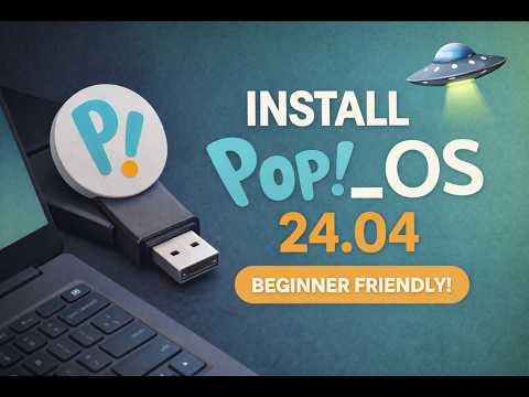 How to Install Linux Pop!_OS 24.04 LTS from Start to Finish + Basic Configurations [2025]