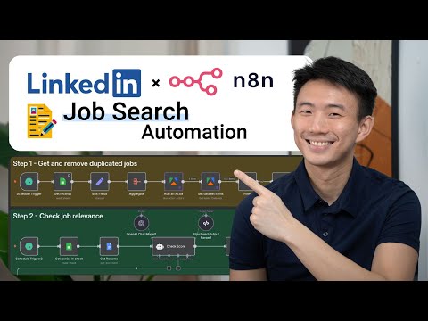 Automate Your Job Search with n8n + AI Cover Letters [1000+ Jobs]