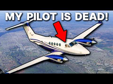 Pilot Dies! Passenger TRIES To Land Plane!