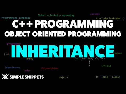 Introduction to Inheritance in C++ Programming with example | OOPs with C++