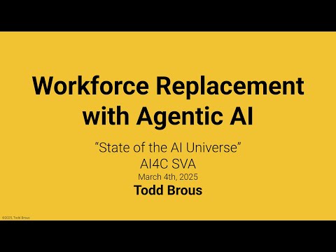 Workforce Replacement with Agentic AI