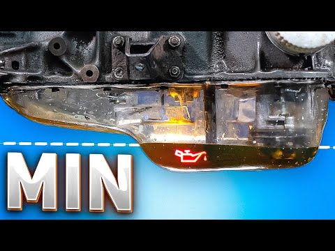 How low before you start losing oil pressure?