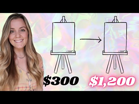 How to Increase the Value of Your Paintings! 🎨