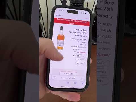 Claim Your Bottles With Proof-It