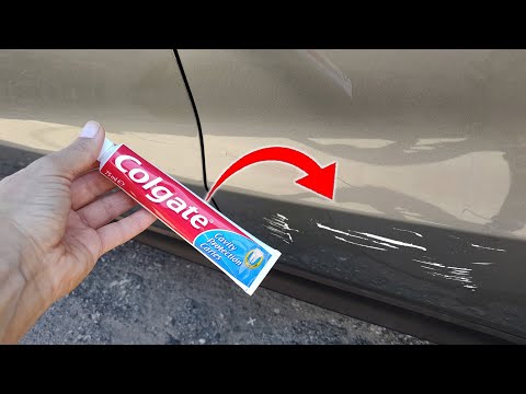 Removing Scratches from Your Car with Toothpaste 💥 Does it really work?