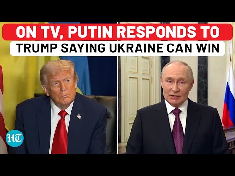 On TV, Putin's Direct Reply To Trump Saying Ukraine Can Take Back All Land From Russia| US| NATO