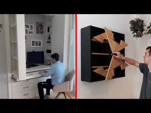 Genius Space-Saving Furniture for Tiny Apartments 🛋️ | Smart Living Ideas You’ll Love!