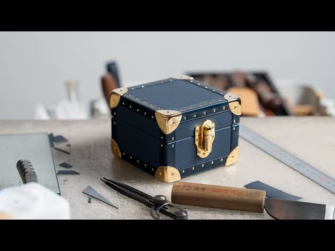 최고급 가죽으로 보석함 만들기 EP.1 | Making a Handmade Leather Jewelry Box EP.1