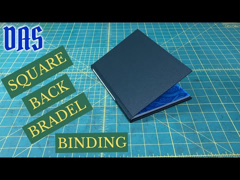 How to Bind a Square Back Bradel Binding // Adventures in Bookbinding