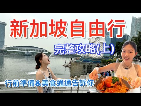 『新加坡自由行攻略(上)🇸🇬』2023最完整攻略來啦！行前準備要帶什麼｜美食不私藏通通告訴你｜敲洗Chelsea
