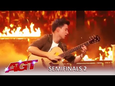 Marcin Patrzalek: Master Guitarist Is On FIRE and Proves Simon Wrong! | America's Got Talent