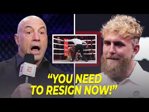 Joe Rogan BEGS Jake Paul to RETIRE After Anthony Joshua KNOCKOUT Loss