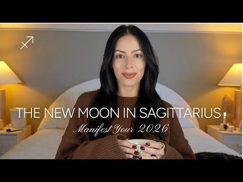 The New Moon in Sagittarius | How to Manifest Your 2026 Rebrand
