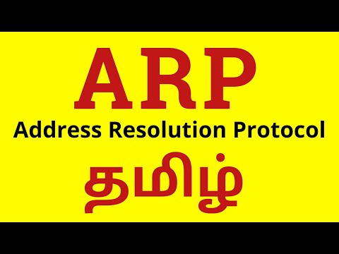 ARP in Tamil Explained Step by Step || Address Resolution Protocol || CCNA TAMIL